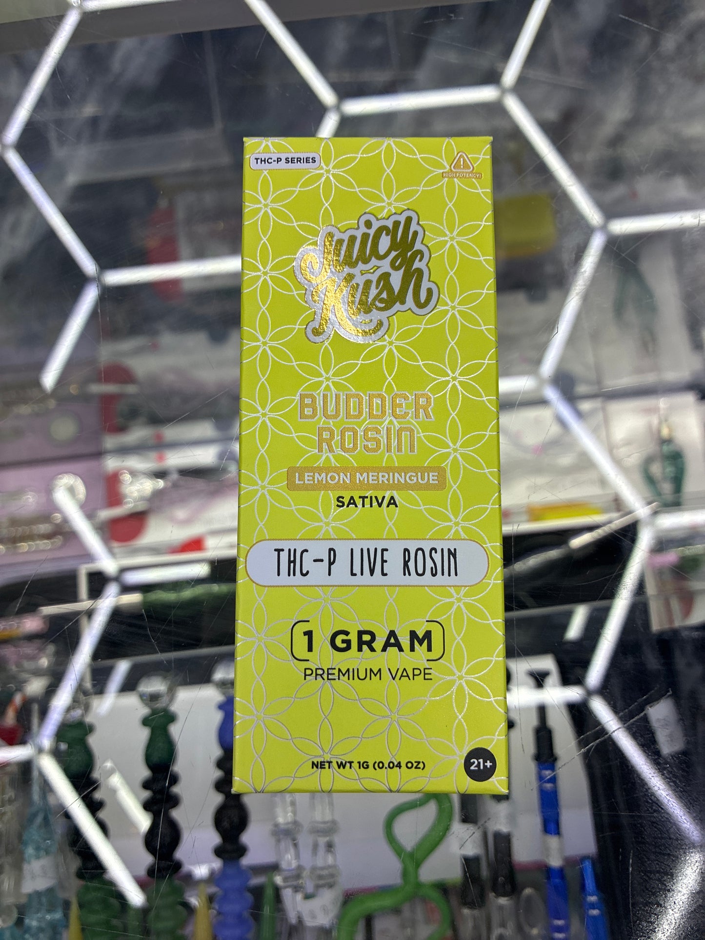 Juicy kush budder rosin 1g vape lemon meringue sativa