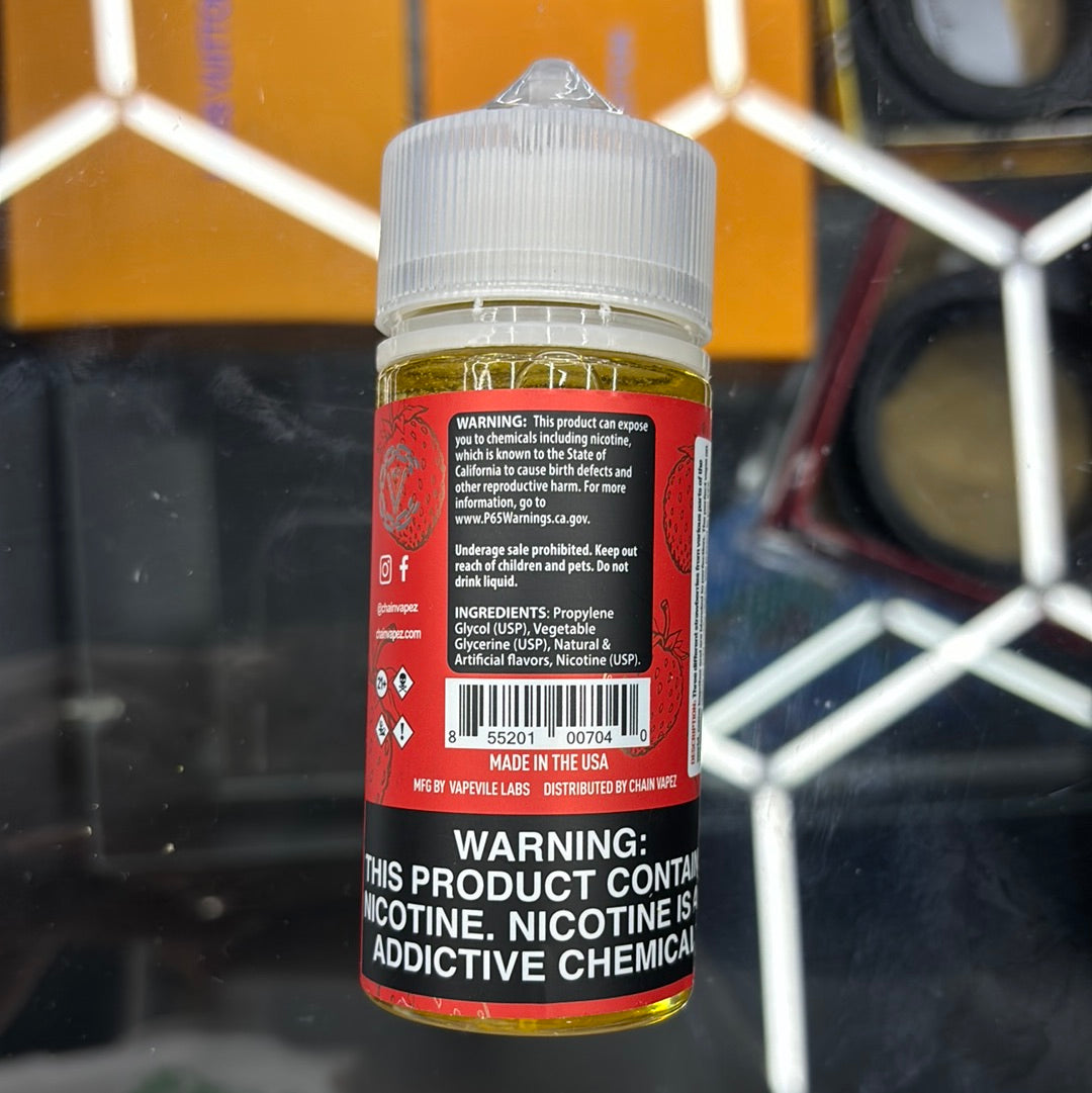 Chain vapes xxx strawberry 3mg