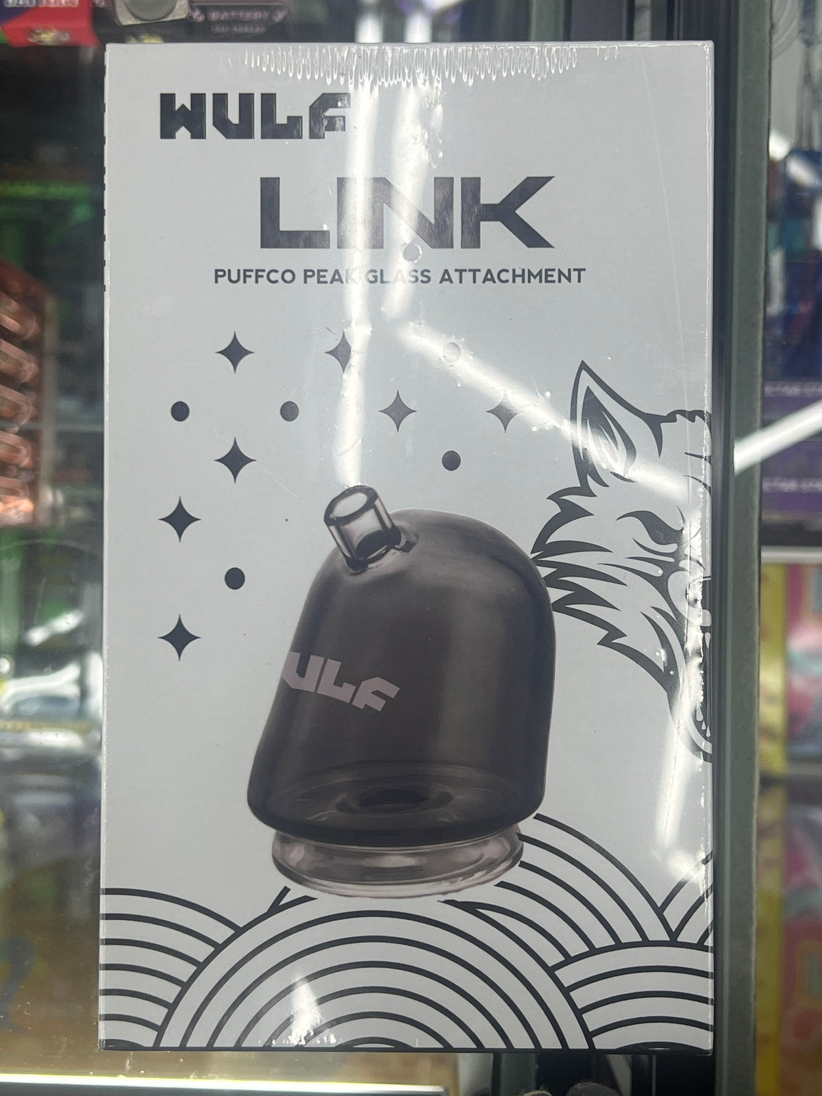Wulf link peak glass black