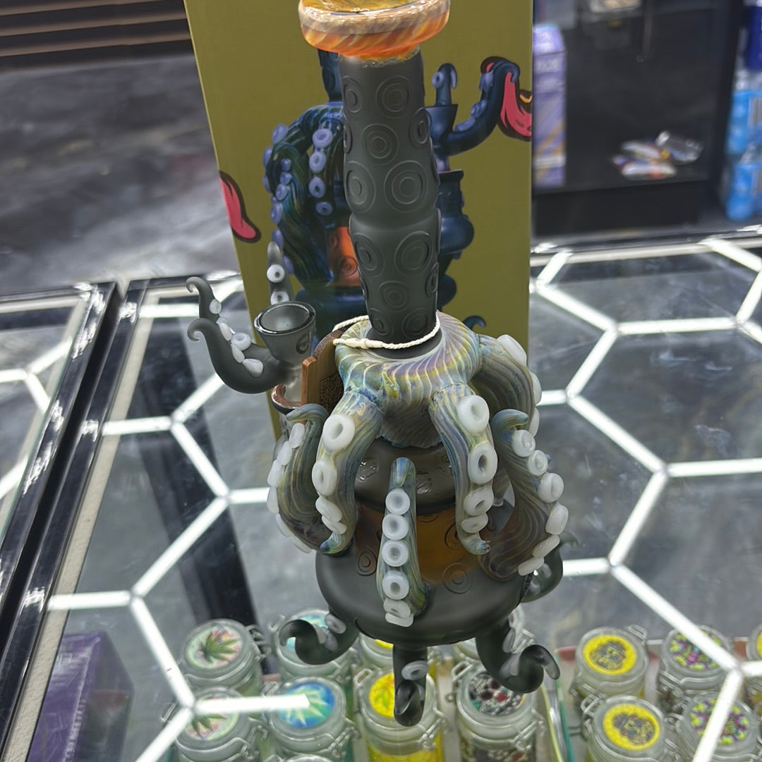 Cheech tentacle bong grey