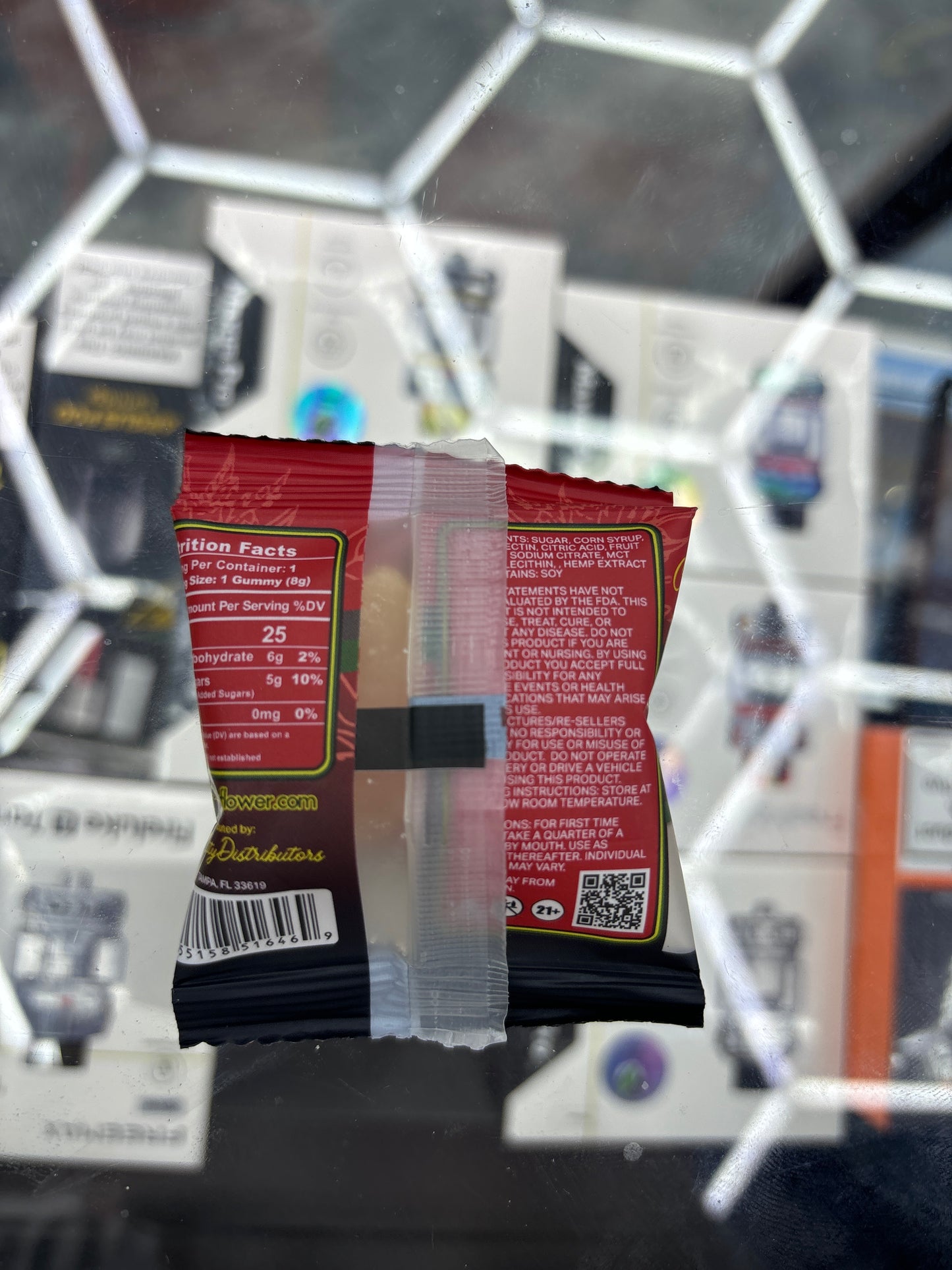 Bud, buddy, East Coast collection, strawberry and banana hybrid 1000 mg gummy’s