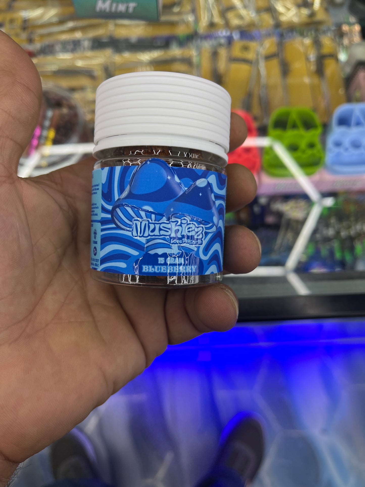 Mushiez 15 g blueberry