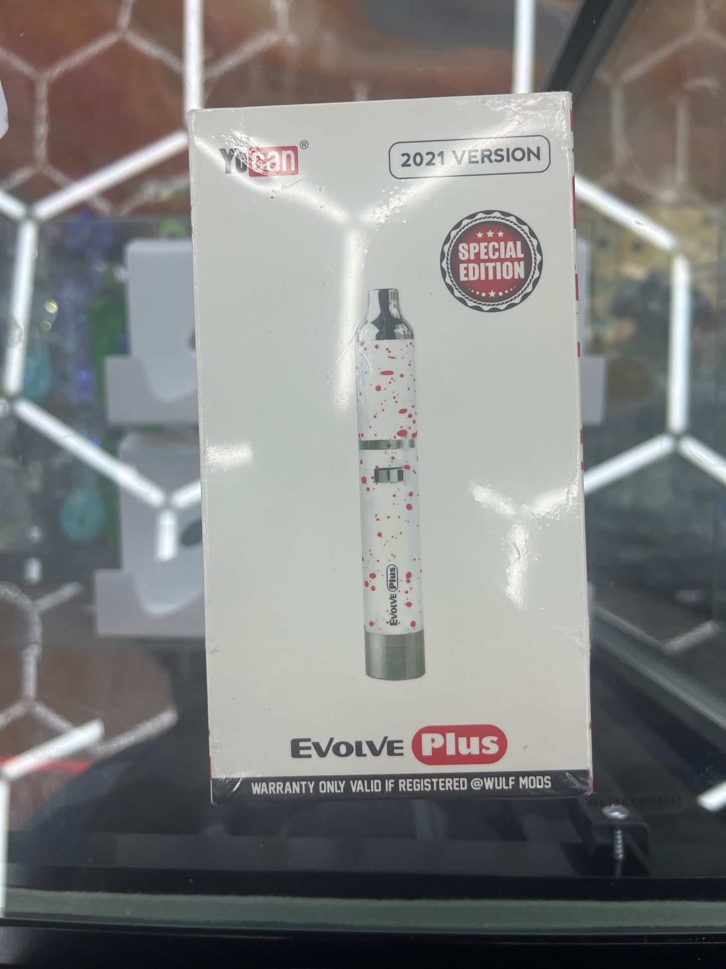 YouCan evolve plus white with red spots