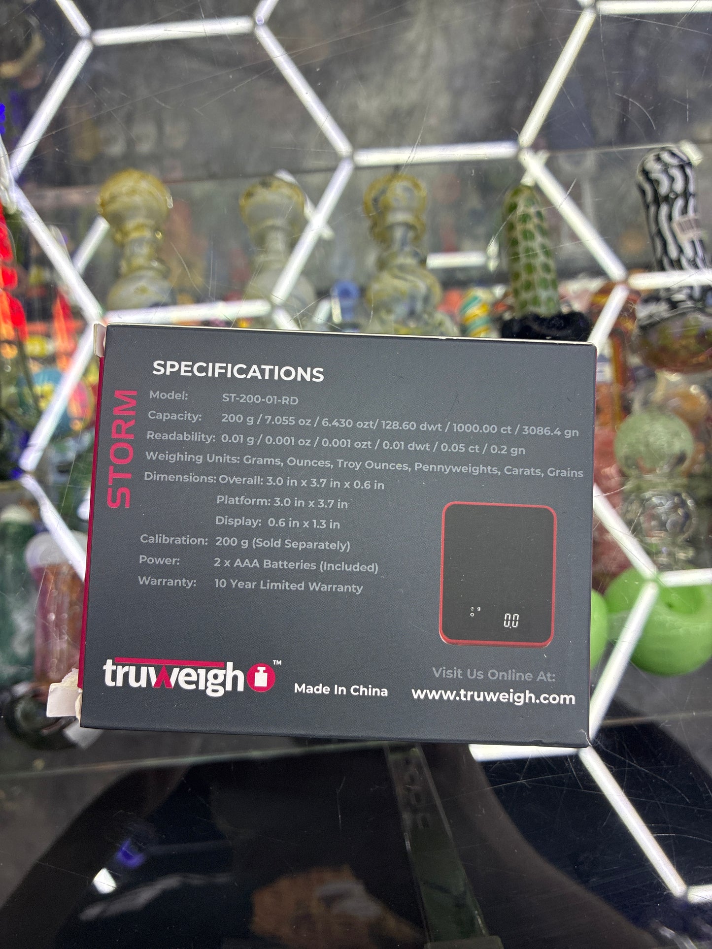 Truweight storm digital mini scale