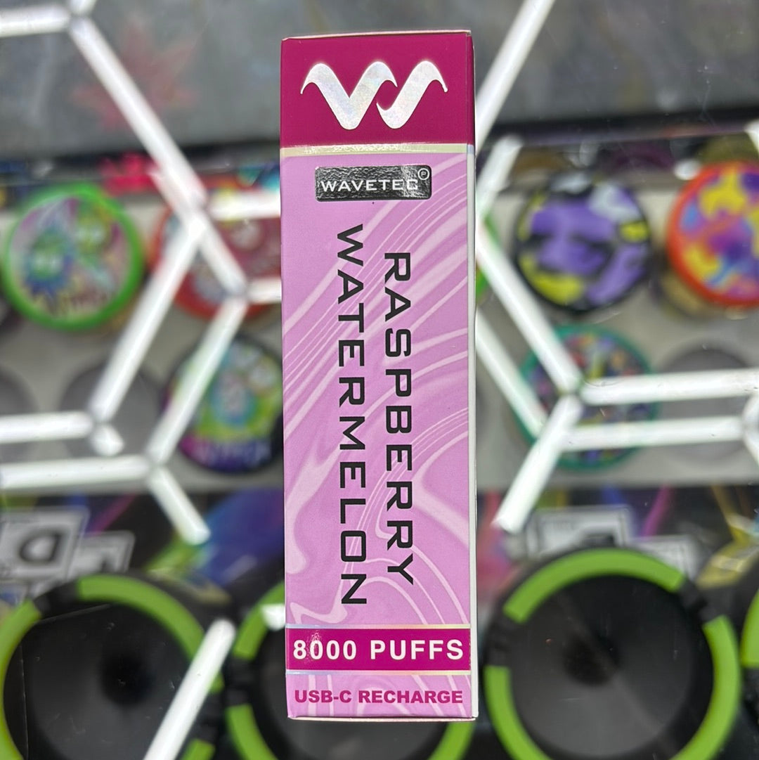Wave raspberry watermelon, 8000 puffs