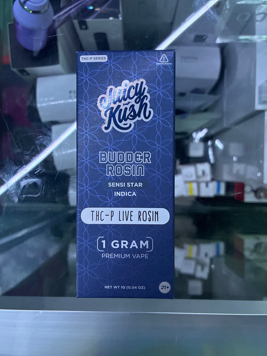 Juicy kush budder rosin 1g vape sensi star indica
