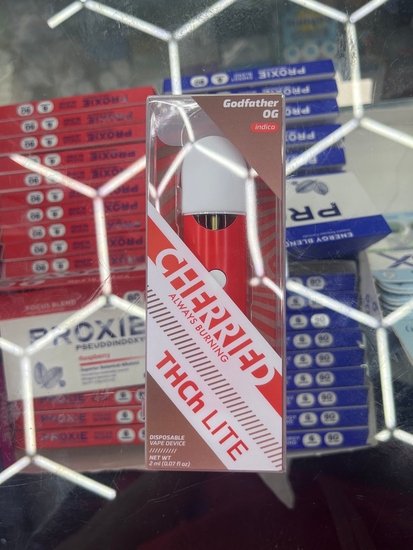 Cherries thcp lite 2g dispo godfather og indica