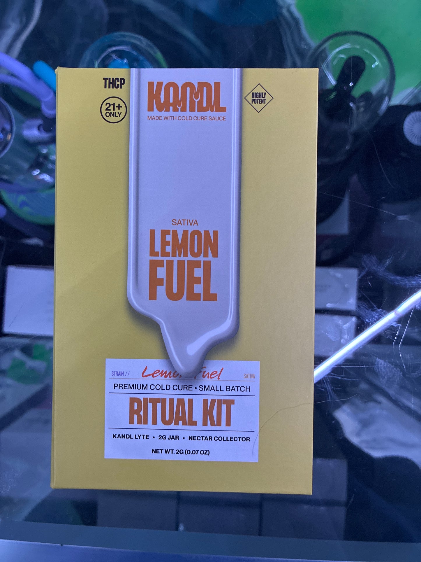 Kandl ritual kit concentrate vaporizer lemon fuel sativa