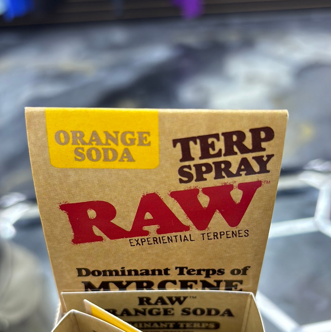 Raw Terp spray orange soda external terpenes 5ML