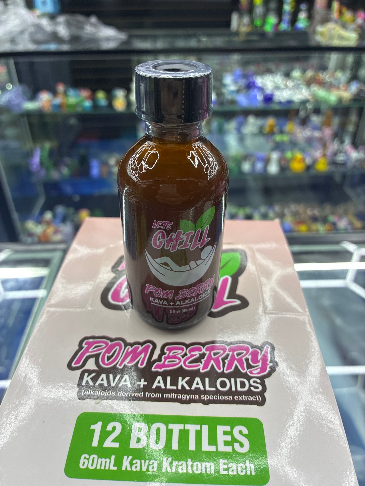 Let’s chill Pom berry 60ml kava drink