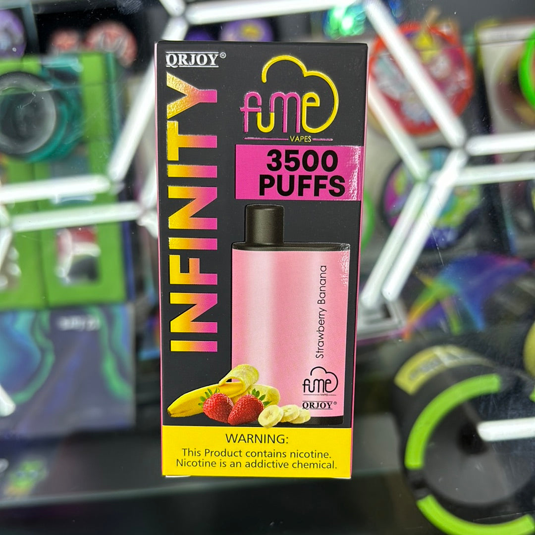 Fume infinity, strawberry banana