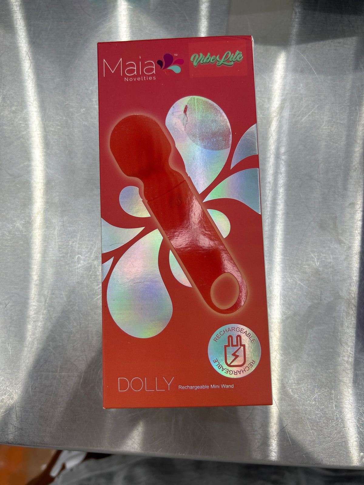 Maia adult novelty vibrator dolly red