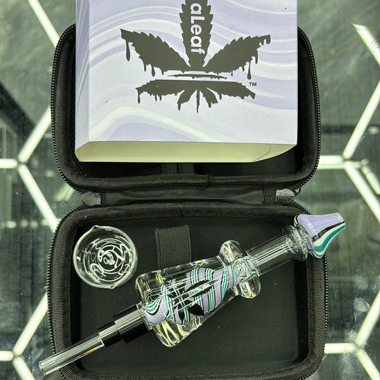 Aleaf liquid nectar collector, purple