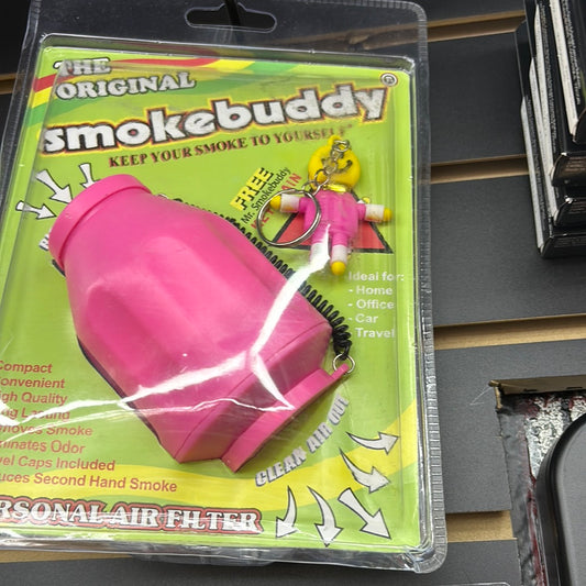 Smoke buddy pink blue