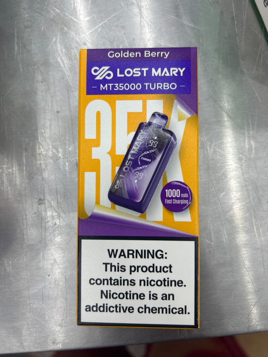 Lost Mary golden berry+ 35k hits