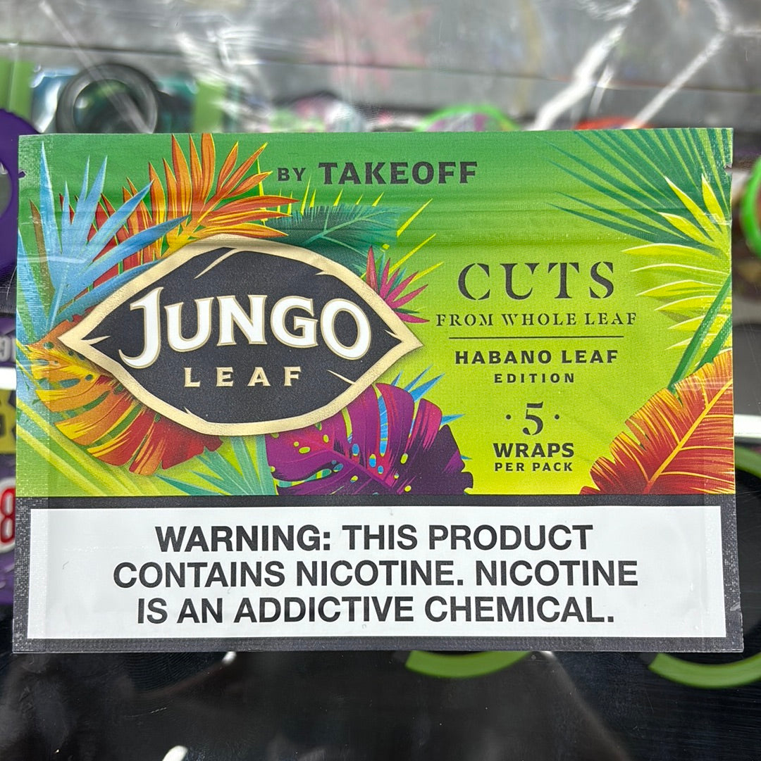 Jungo leaf Habano leaf edition, 5 wraps per pack