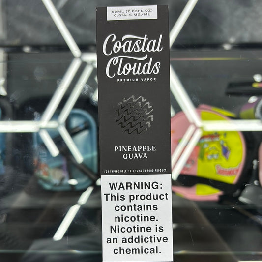 Coastal clouds, pineapple guava 6mg