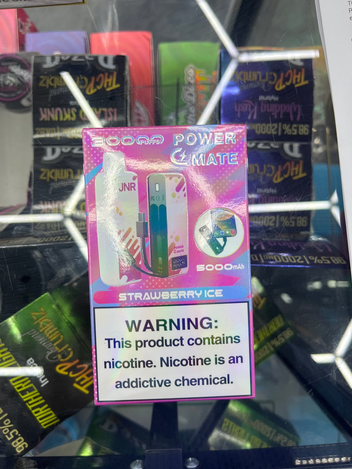 Jnr power cmate 30k hits strawberry ice