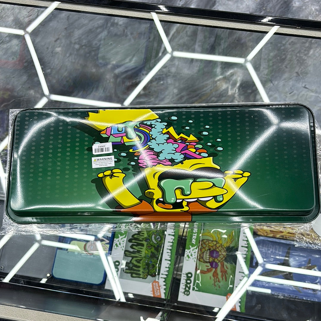 Bart Simpson going cuckoo, crazy big, rolling tray