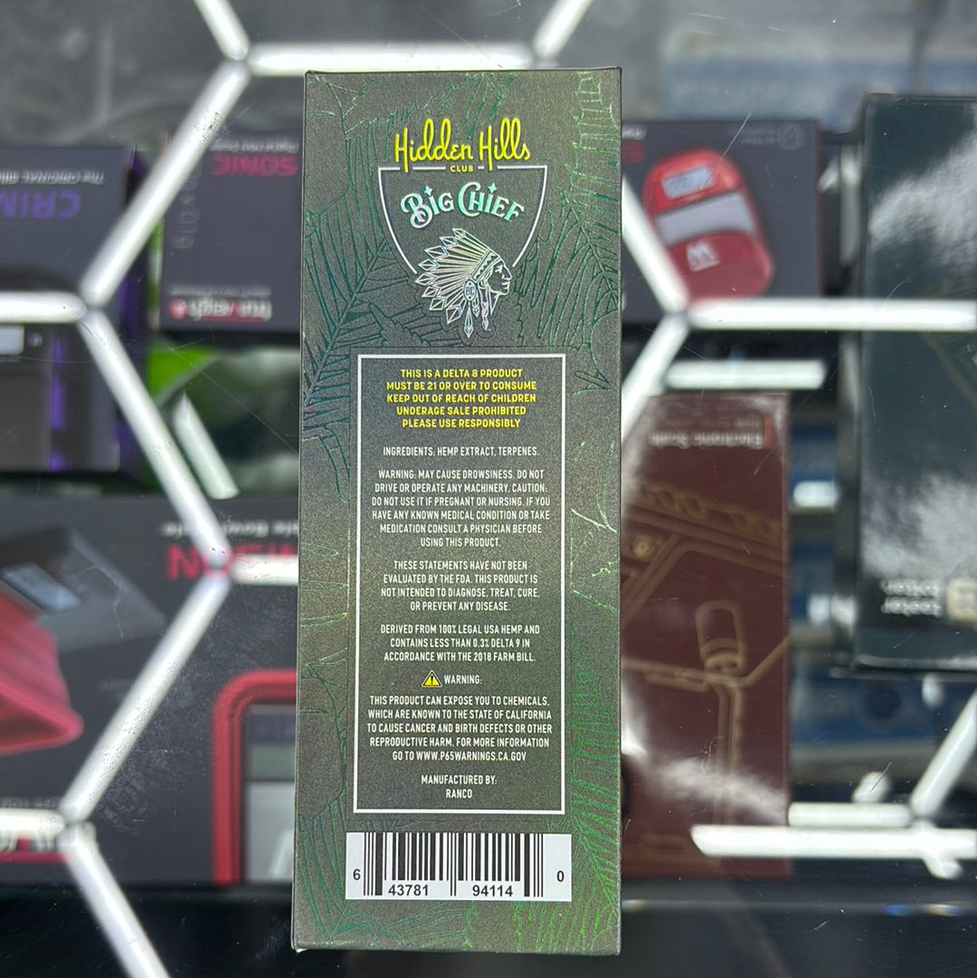 Hidden hills / big chief dual flavor red uchiha sativa / lizlimaki hybrid