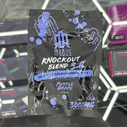 Modus knockout blend 3.0 purple grape hybrid , 3000 MG