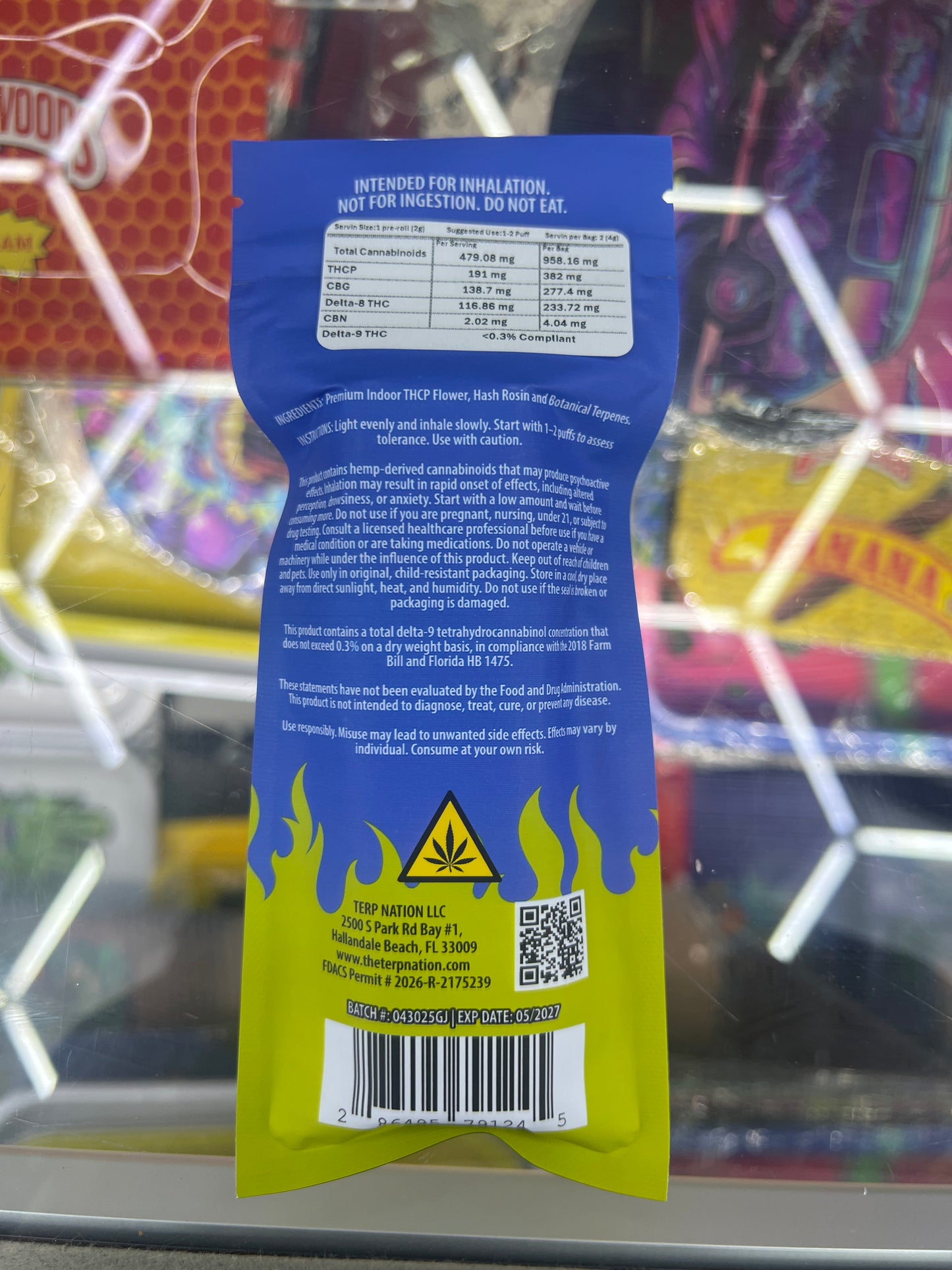 SMAK’D THCP HASH HOLE 2gx2ct Guava Jam indica