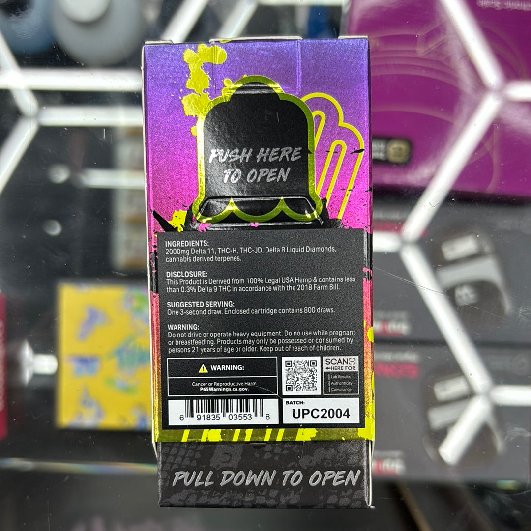 Modus tap out blend 2.0 rainbow belts, hybrid, 2G cartridge