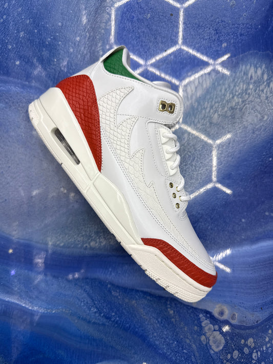 Jordan 3 retro El vuelo summit white (men’s) size 9.5