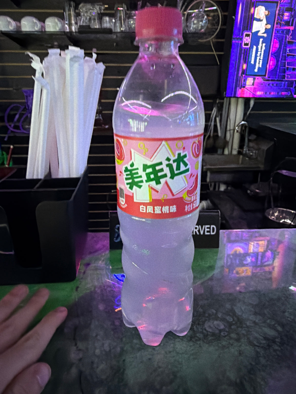 Miranda 500ml soda peach