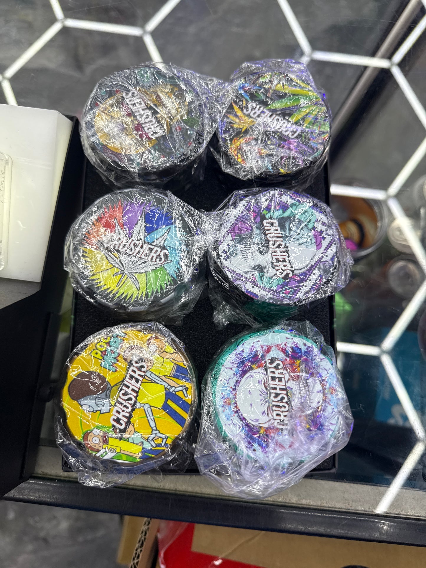 Crusher grinder design