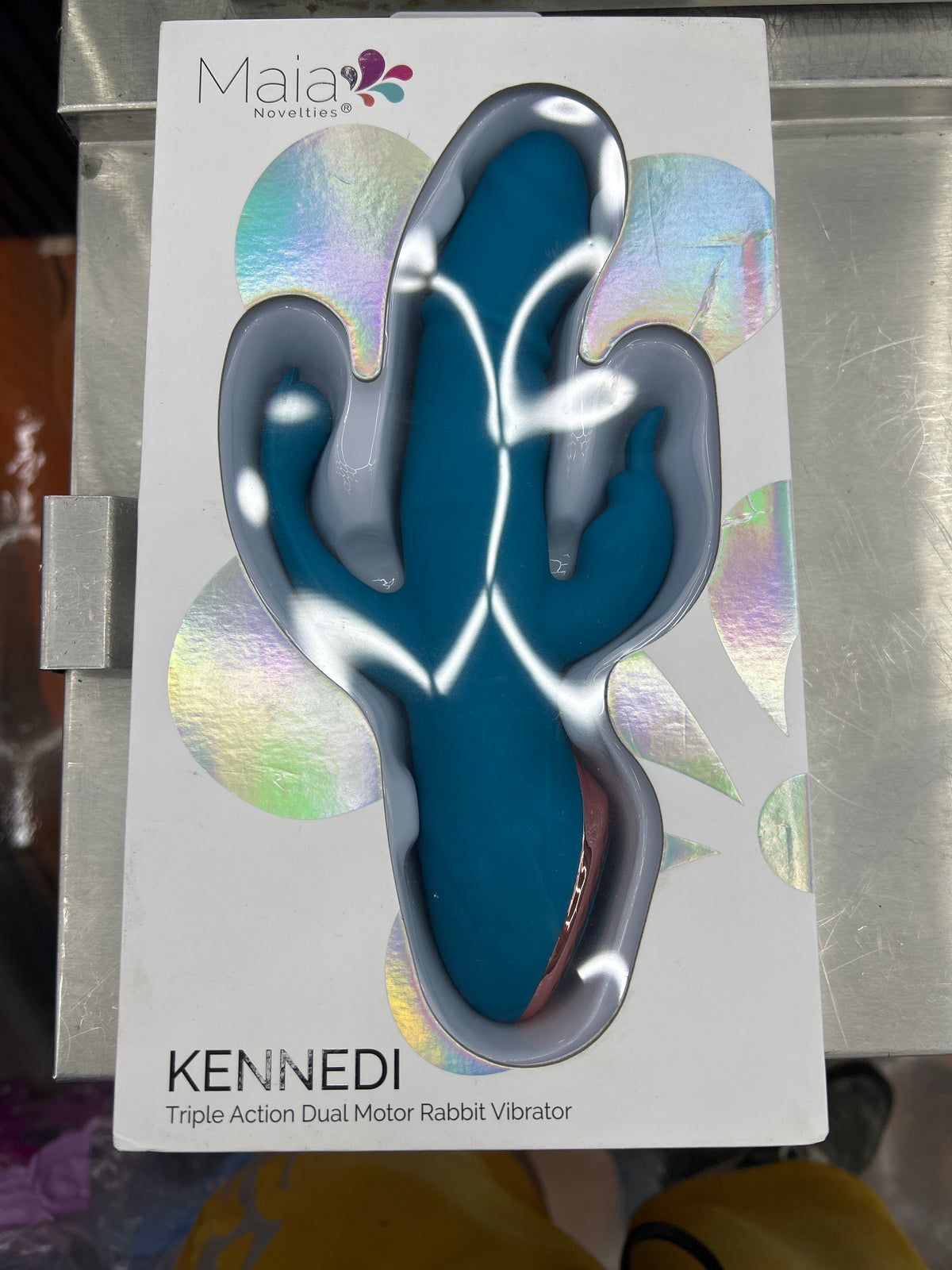 Maia adult novelty vibrator kennedi blue