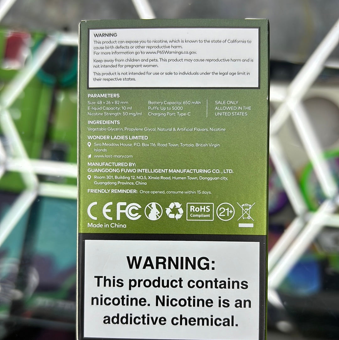 Lost Mary forest mint