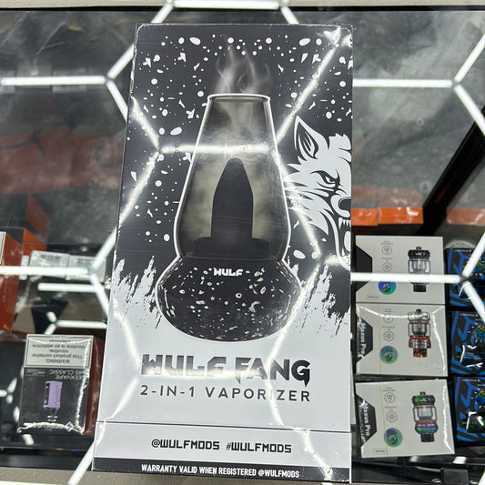 Wulf fang 2-in-1 vaporizer black
