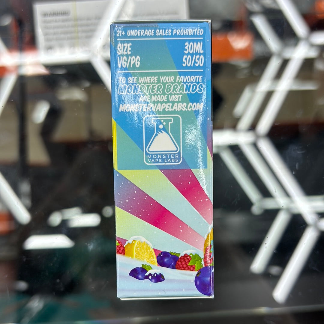 Frozen fruit monster blueberry, raspberry lemon ice 48MG