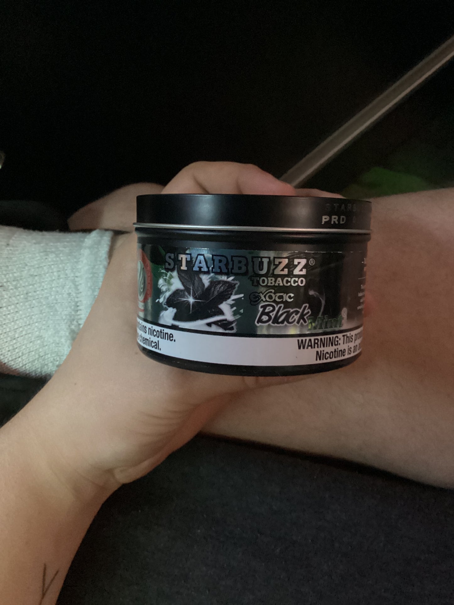 Starbuzz tobacco 100g exotic black mint
