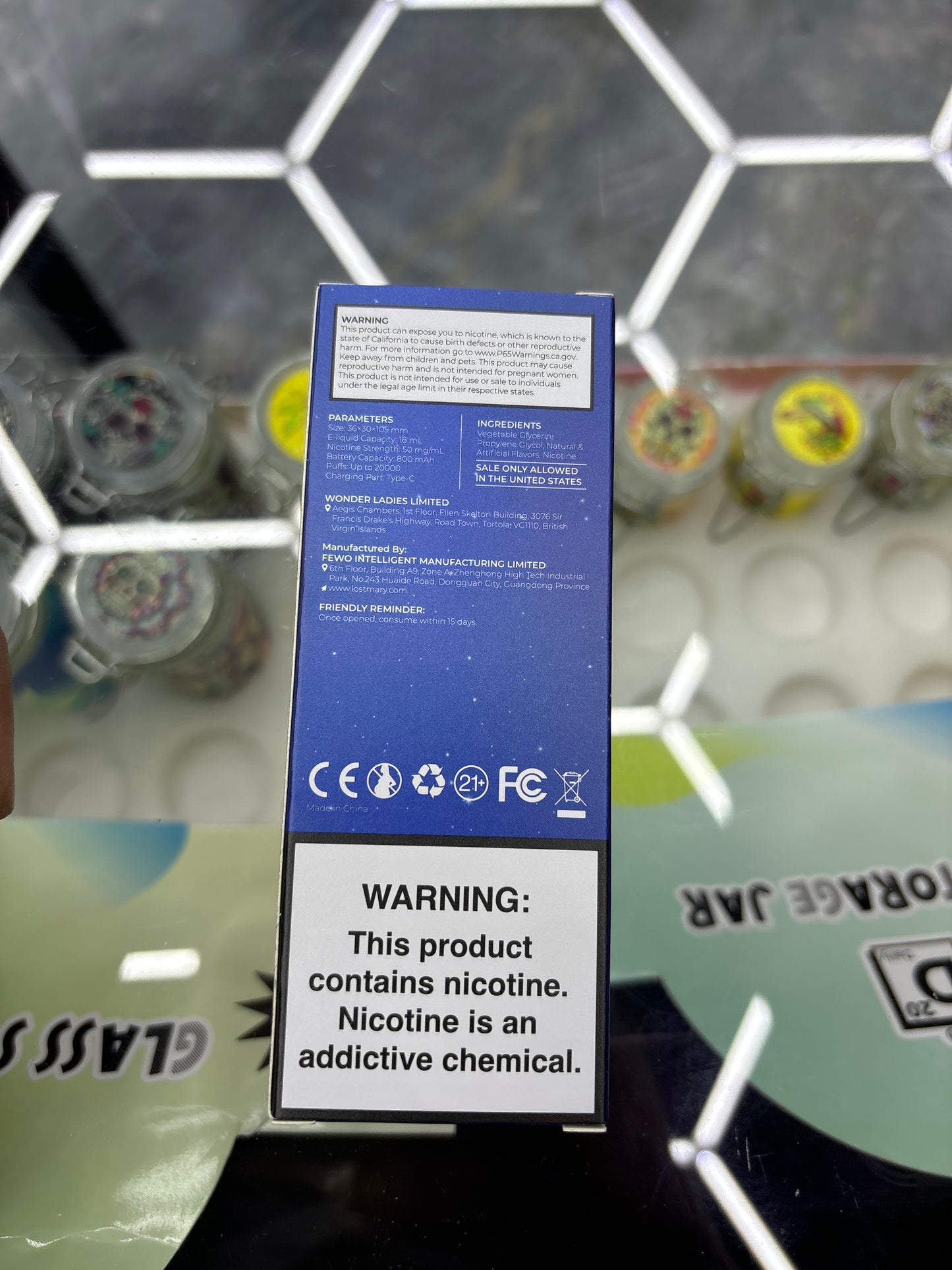 Lost Mary orange pomegranate cranberry 20,000 puffs