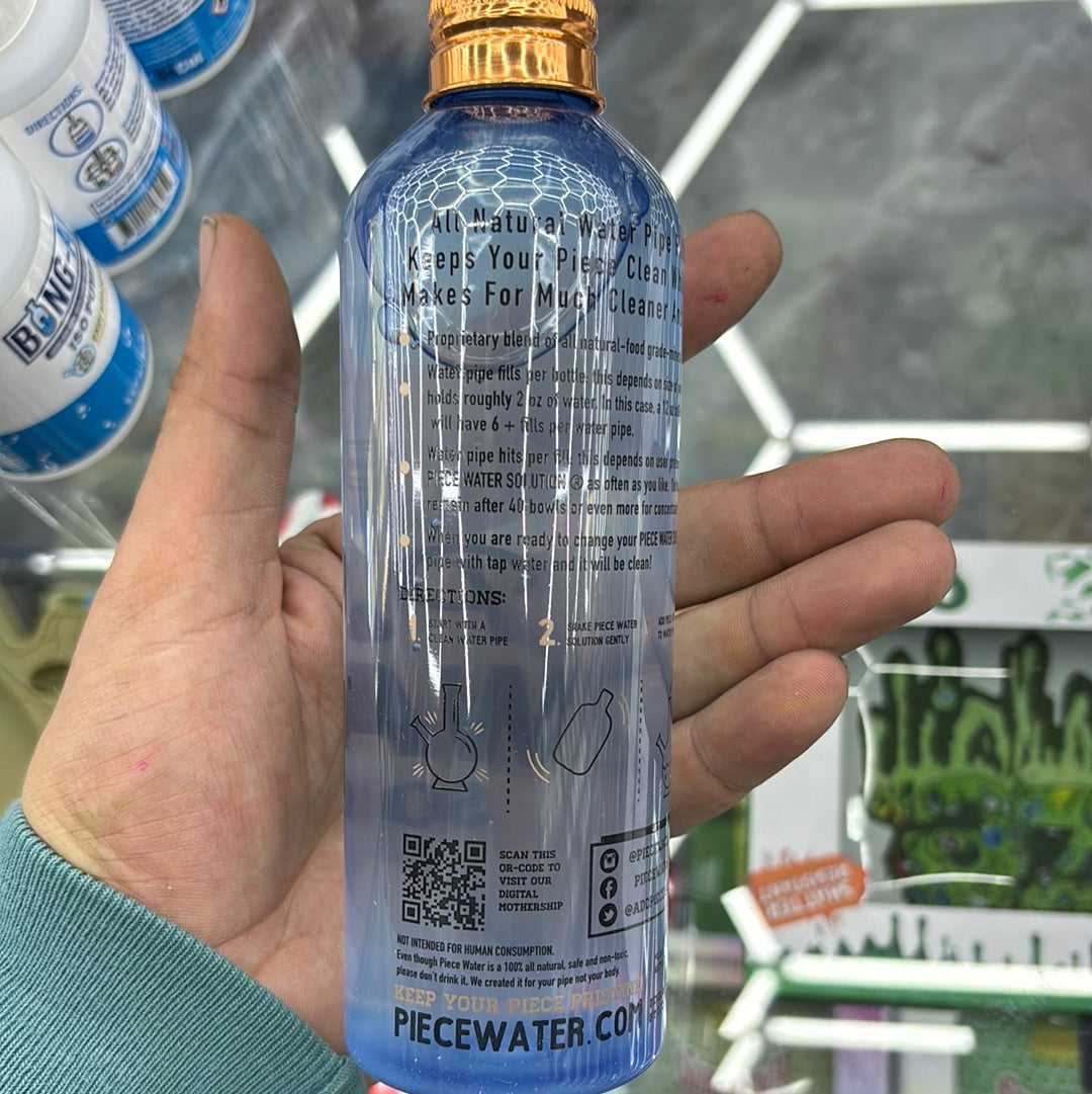 Piece water solution for 12fl oz