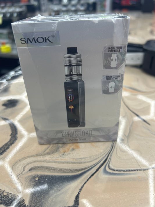 Smok X- priv solo kit white shell