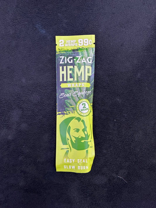 Zig-Zag hemp wraps sour squeeze