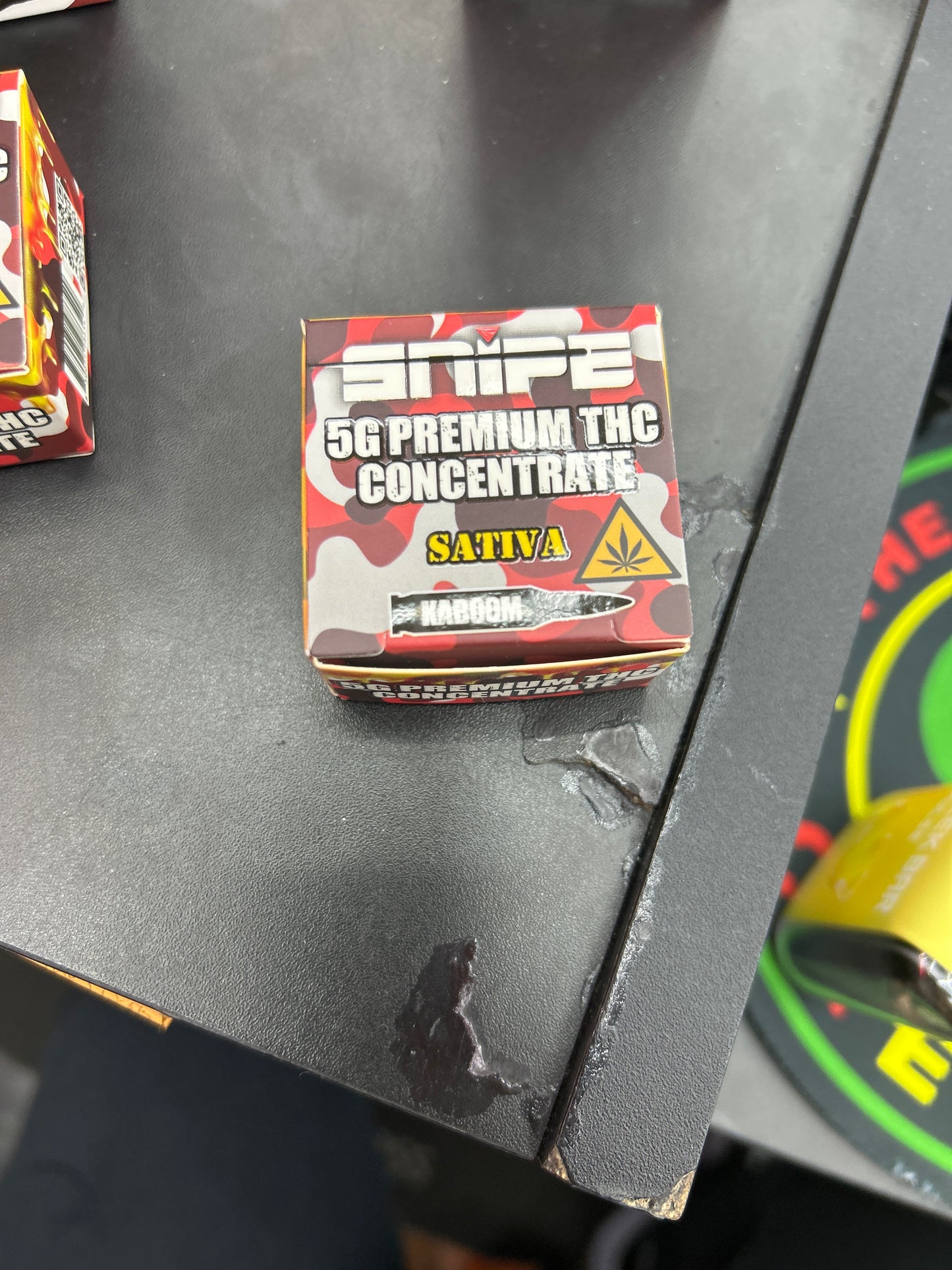 Snipe 5g premium concentrate kaboom sativa