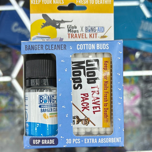 Glob mops X bong, aid, travel kit