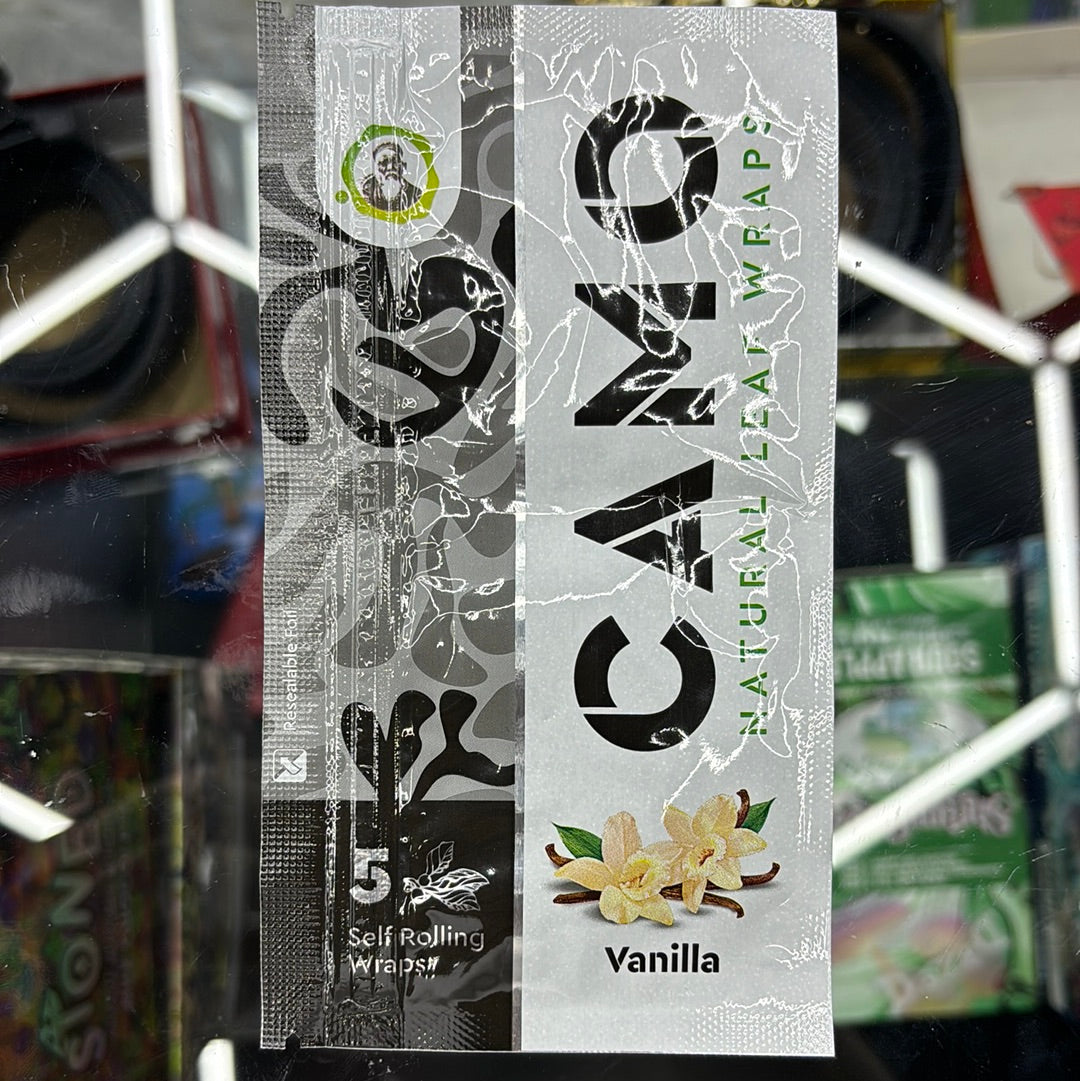 Camo vanilla 5 rolling wraps