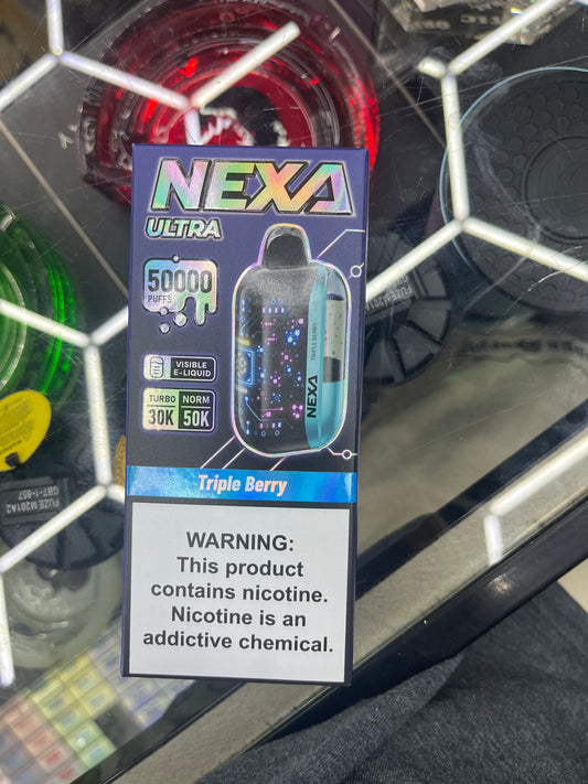 Nexa 50k puffs triple berry
