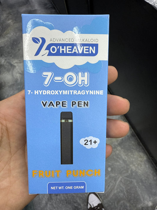 7 advance alkaloid oh Haven 7 oh vape pen fruit punch 1 g