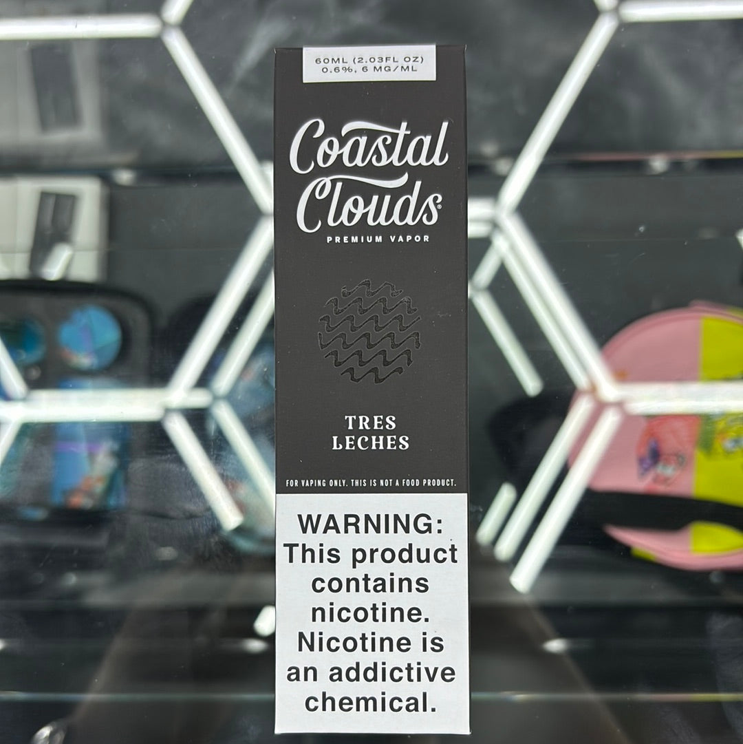 Coastal clouds, tres leches 6mg