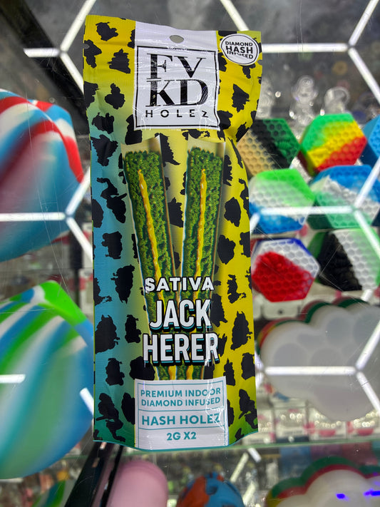 FVKD diamond hash infused holes jack herer sativa