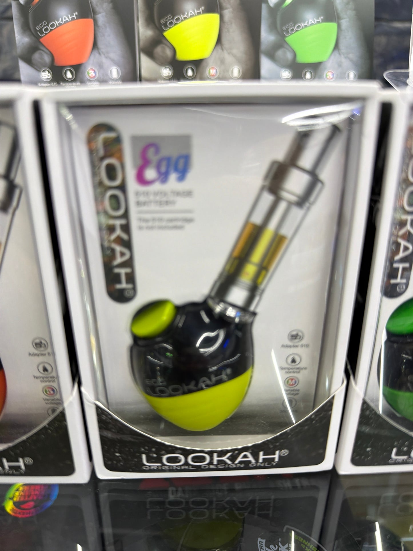 Lookah egg 510 voltage battery yellow