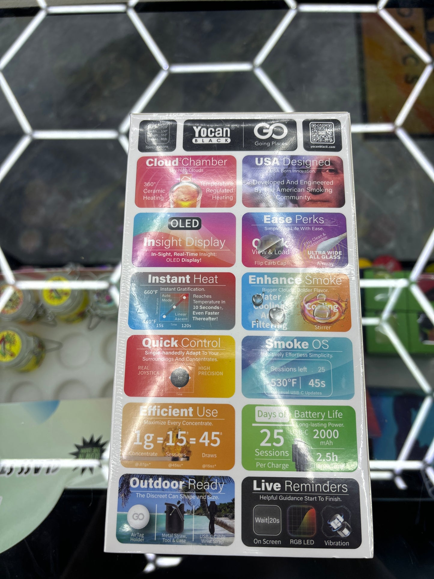 Yocan black going places