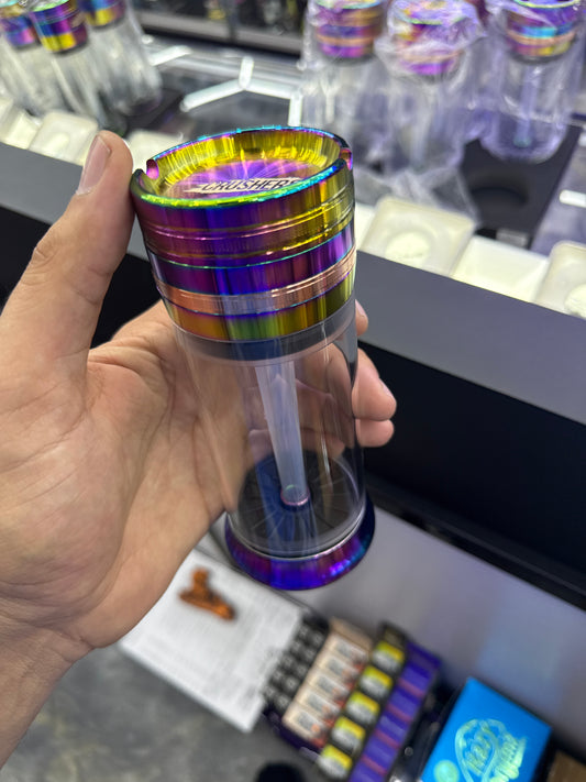 Crusher grinder cone filler