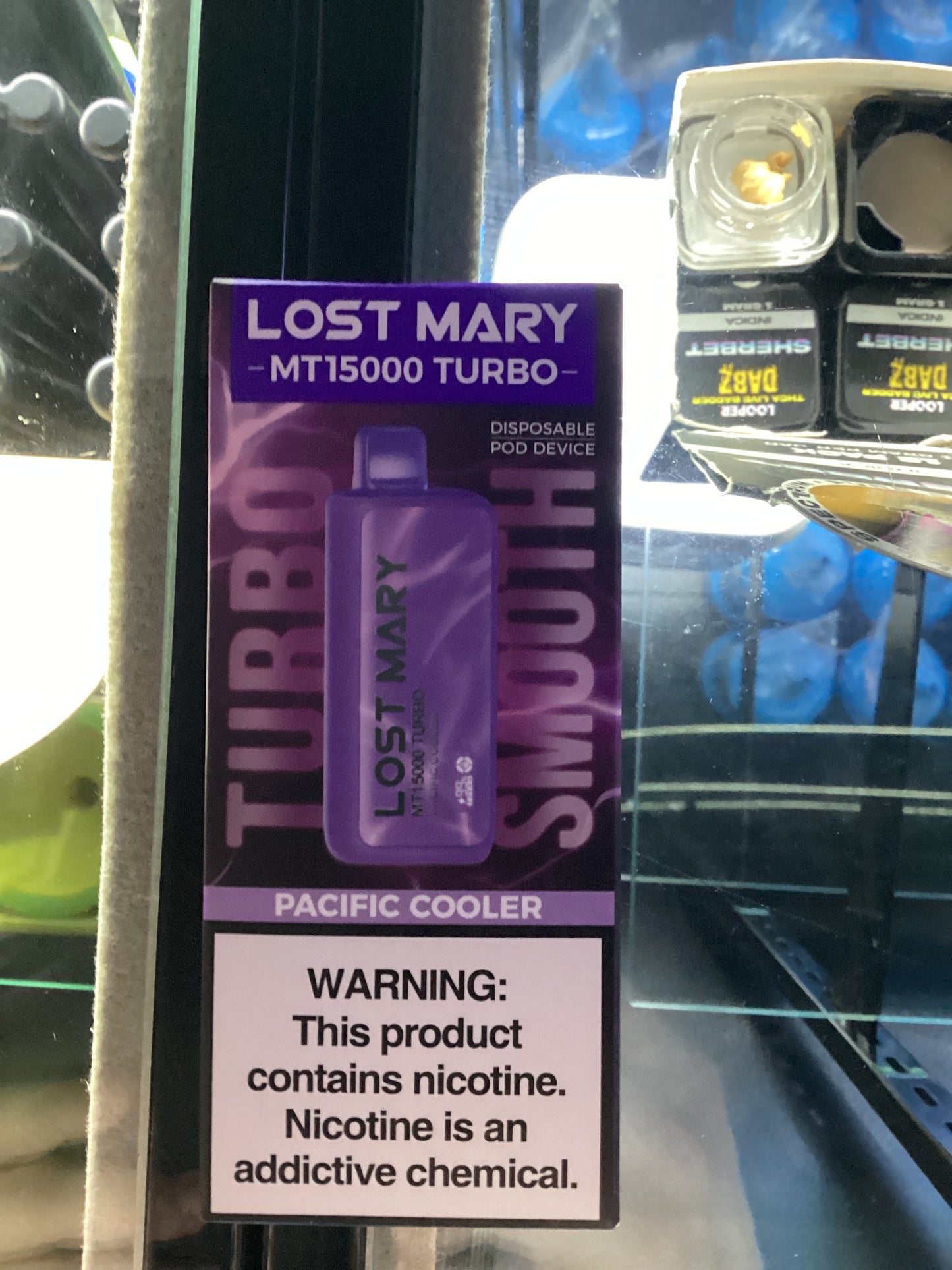 Lost Mary pacific cooler 15,000 puffs